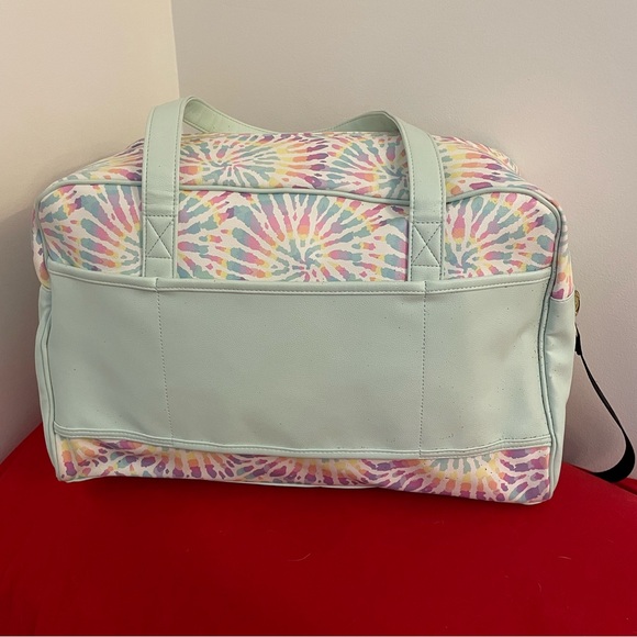 Travel Bag: Betsey Johnson Luv Duffle Weekender Tie Dye - Picture 2 of 6